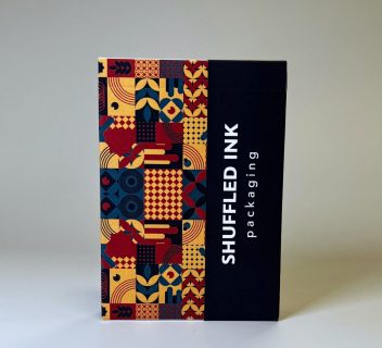 Shuffled Ink Tuck Box