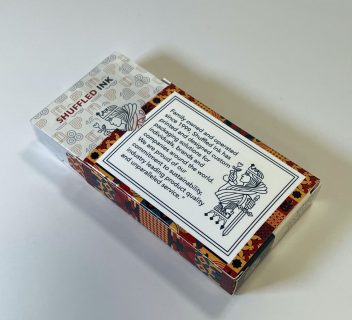 Shuffled Ink Tuck Box