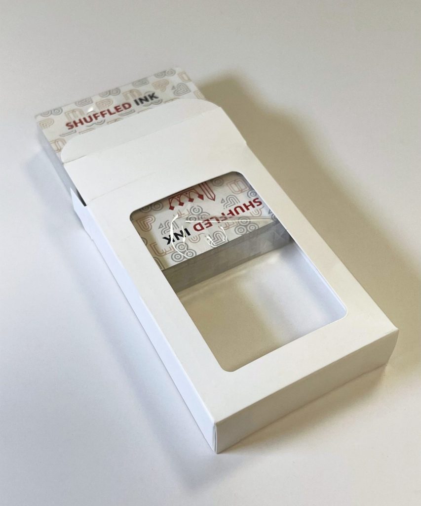 White Window Tuck Box